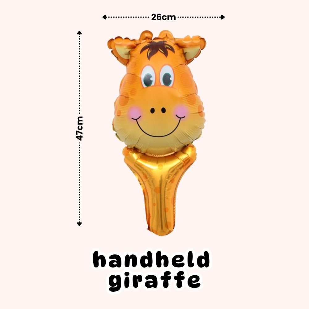 Handheld Balloon Headband Balloon Cartoon Cheering Stick Balloon Gift