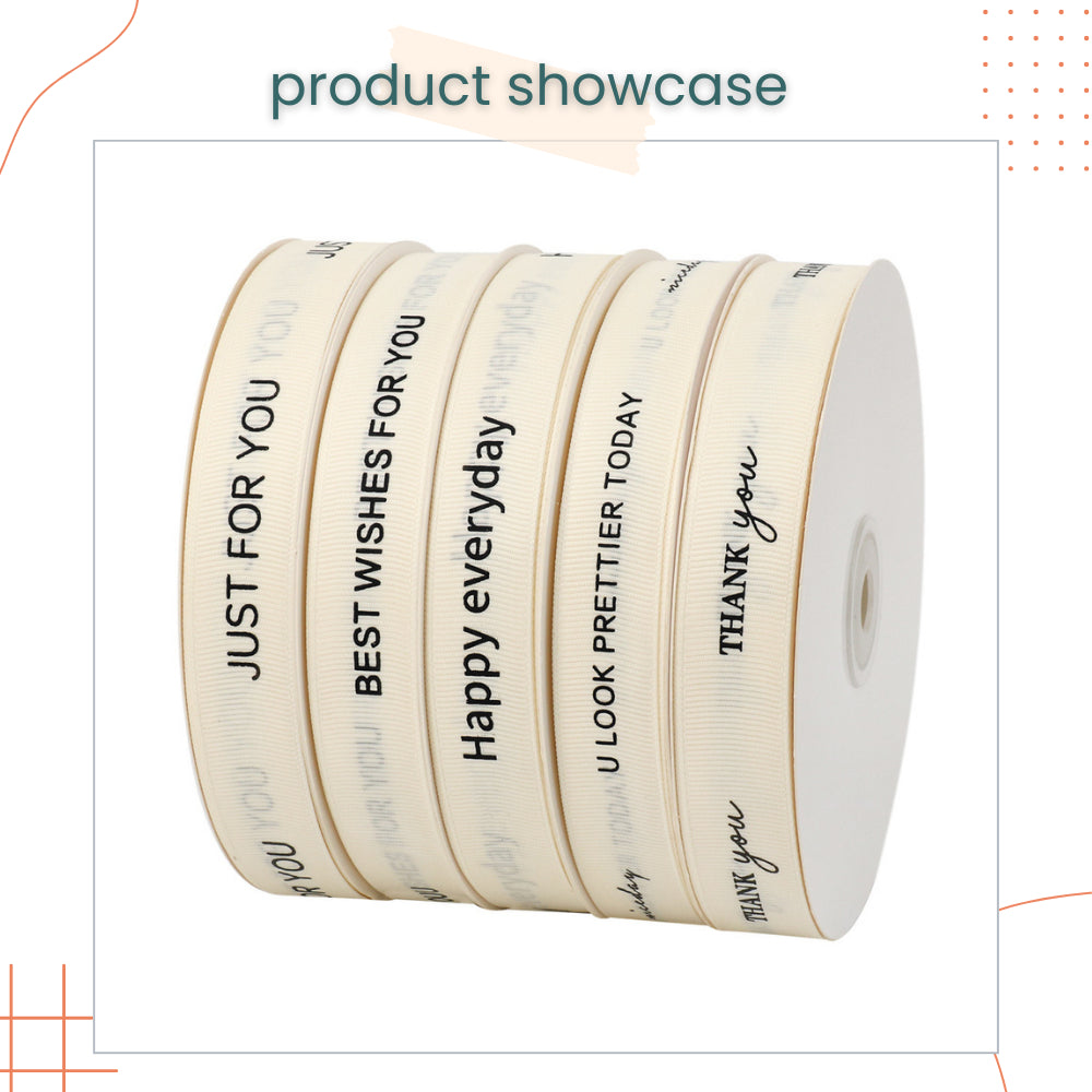 Thank you Gift ribbon for door gift wedding favors birthday goodie bag gift