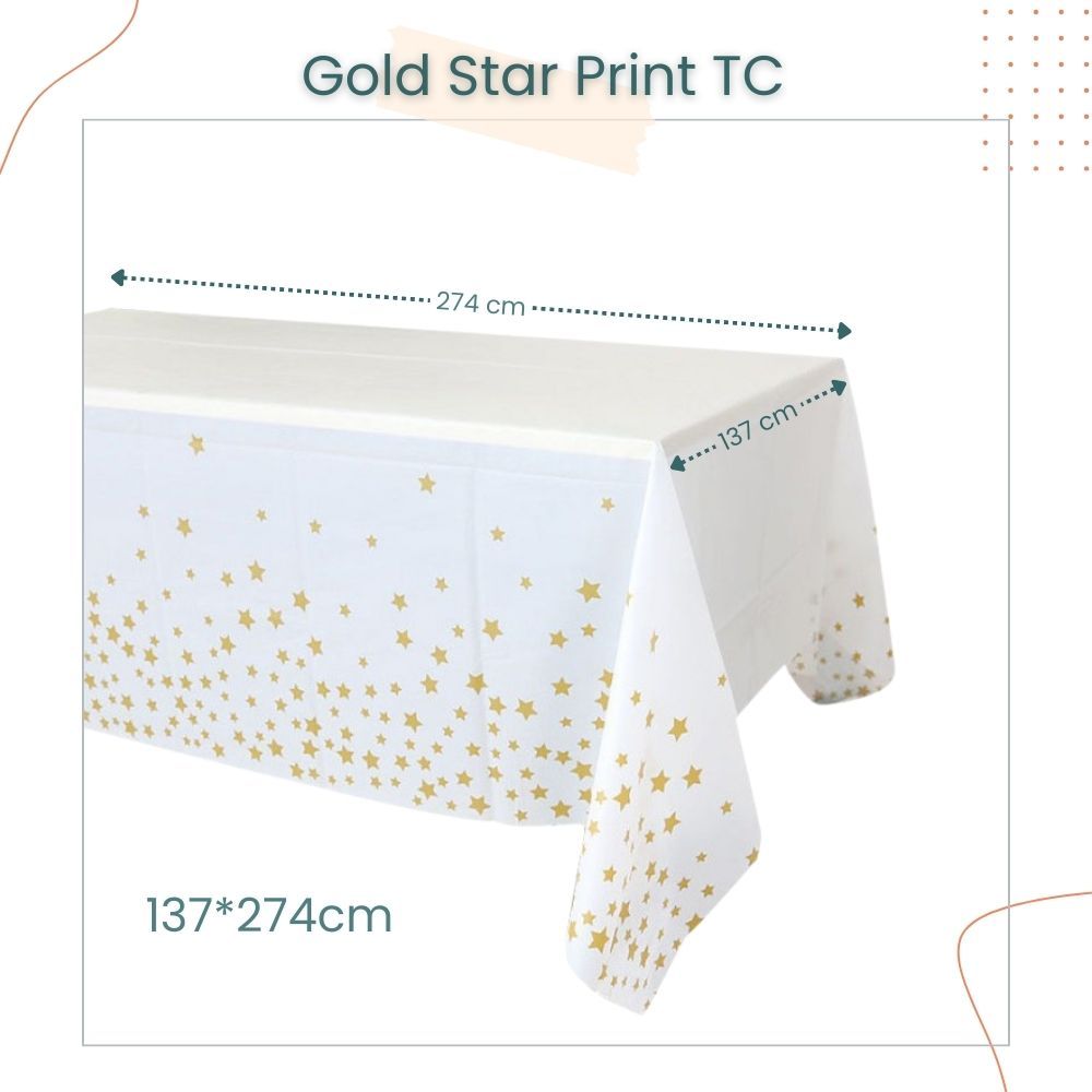 Disposable waterproof table cover table cloth for birthday party wedding events