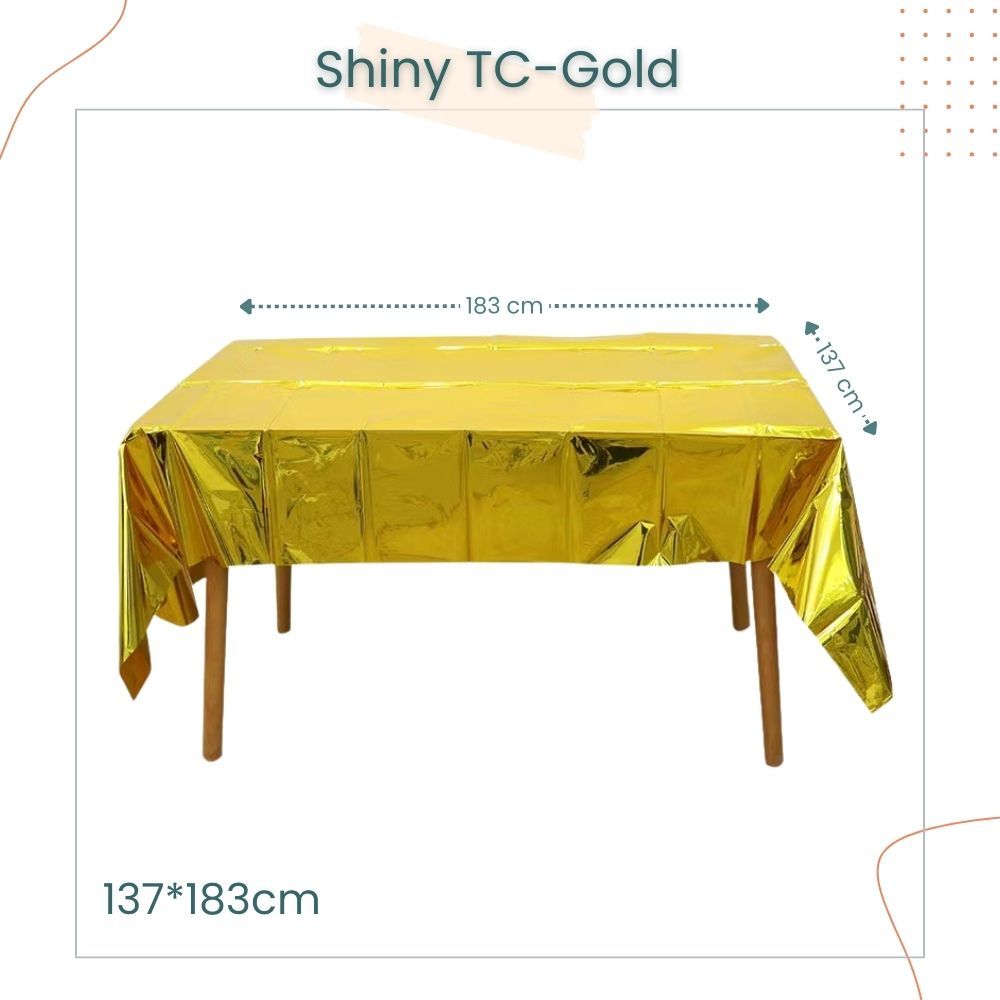 Disposable waterproof table cover table cloth for birthday party wedding events