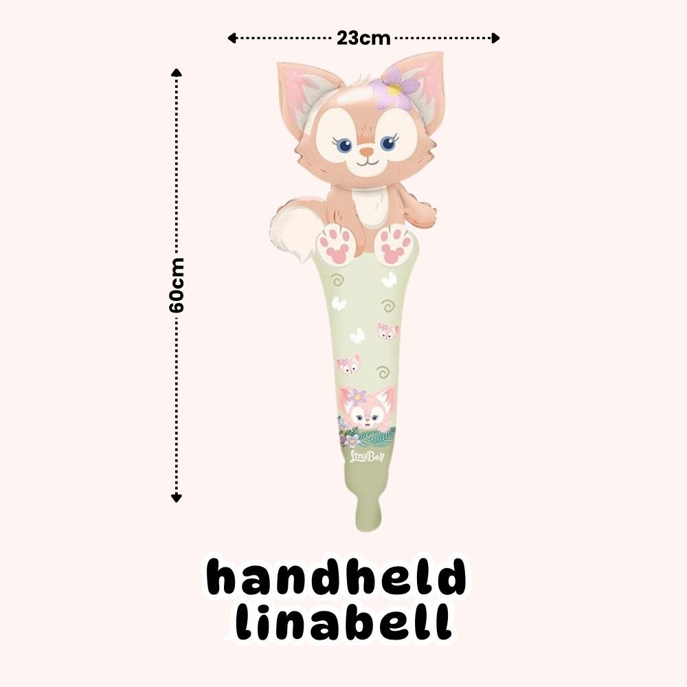 Handheld Balloon Headband Balloon Cartoon Cheering Stick Balloon Gift