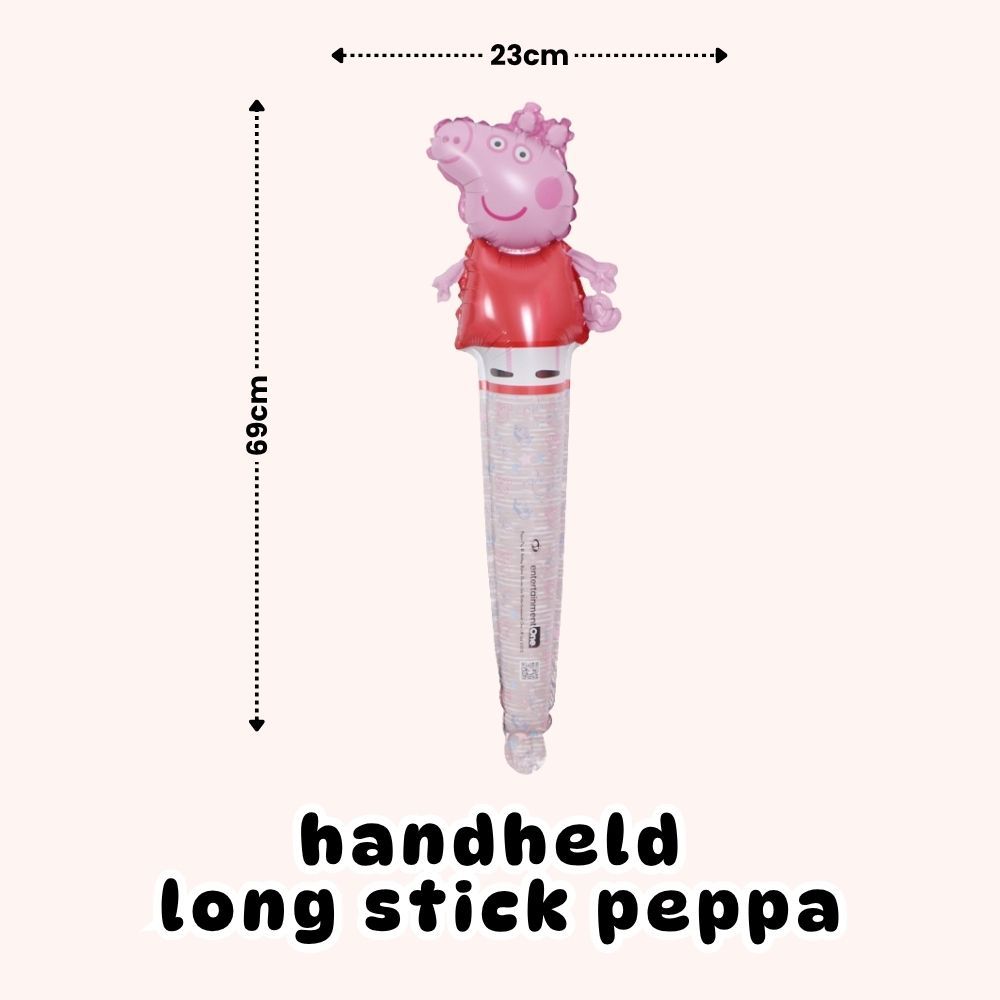 Handheld Balloon Headband Balloon Cartoon Cheering Stick Balloon Gift