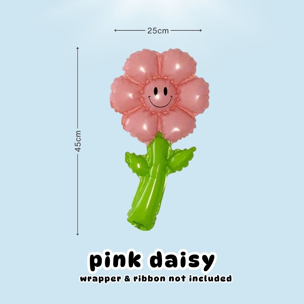 Flower Balloon Bouquet Teacher's Day Gift Daisy Heart Balloon Gift Corporate Door Gifts