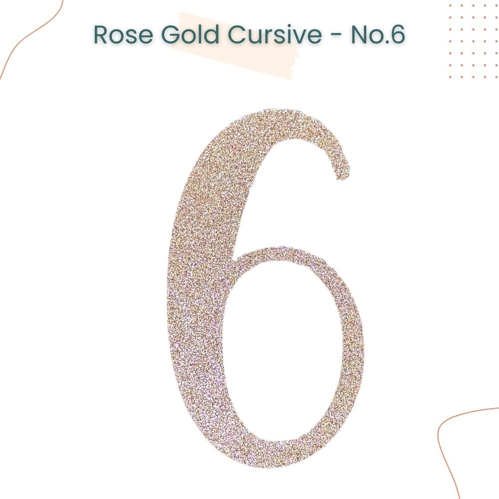 Happy Birthday Banner Rose Gold Custom Cursive Glitter Script Banner for Birthday Party