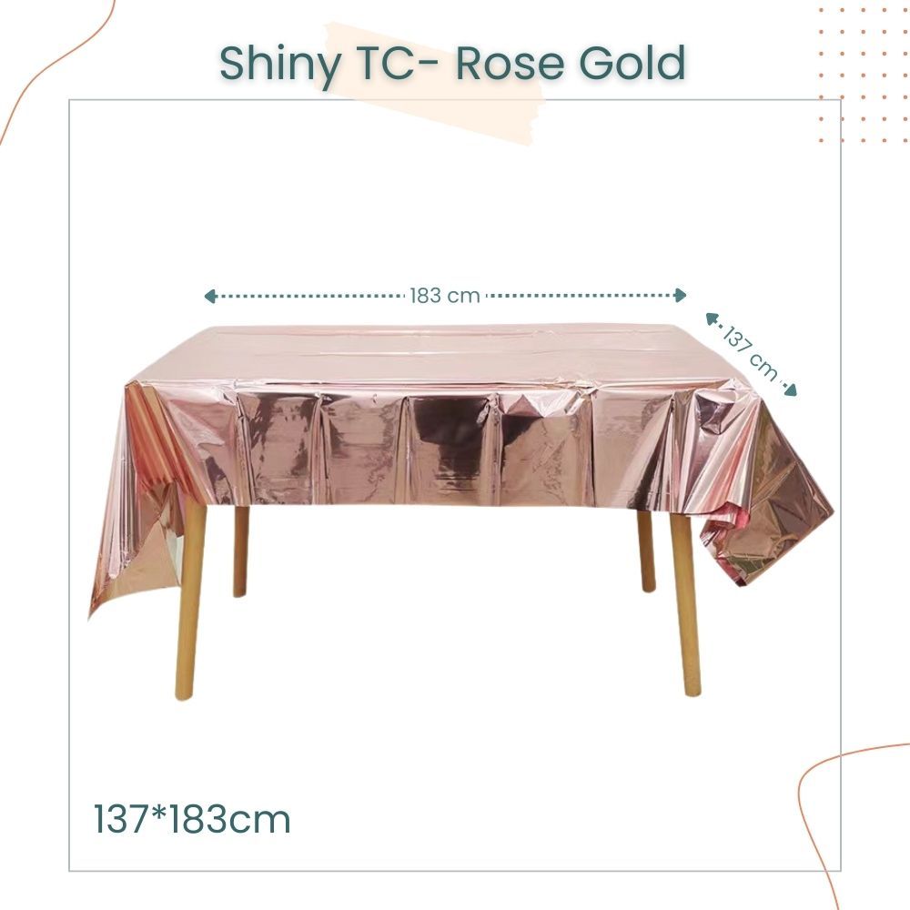 Disposable waterproof table cover table cloth for birthday party wedding events
