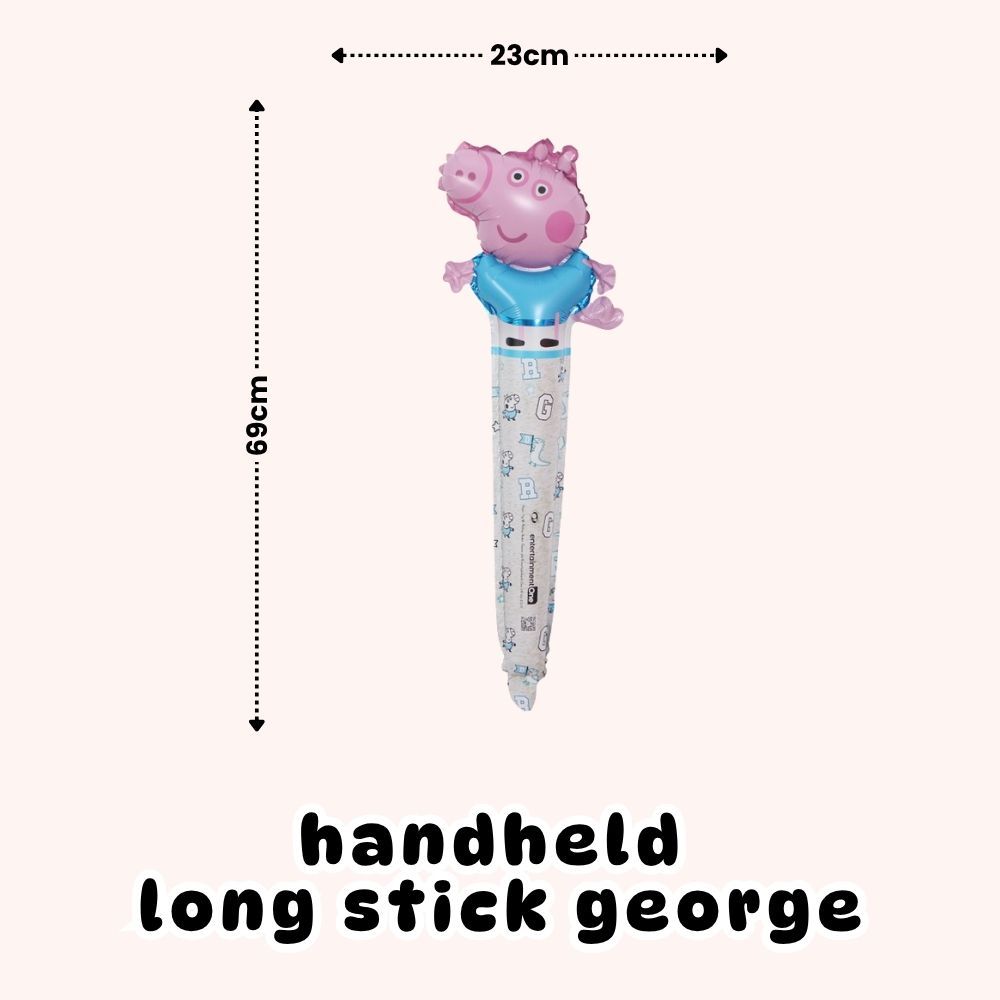 Handheld Balloon Headband Balloon Cartoon Cheering Stick Balloon Gift