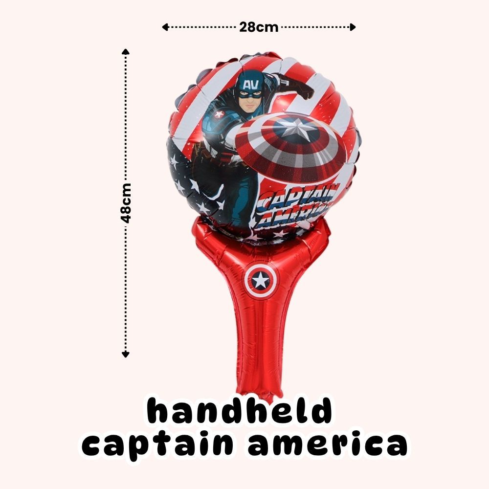 Handheld Balloon Headband Balloon Cartoon Cheering Stick Balloon Gift