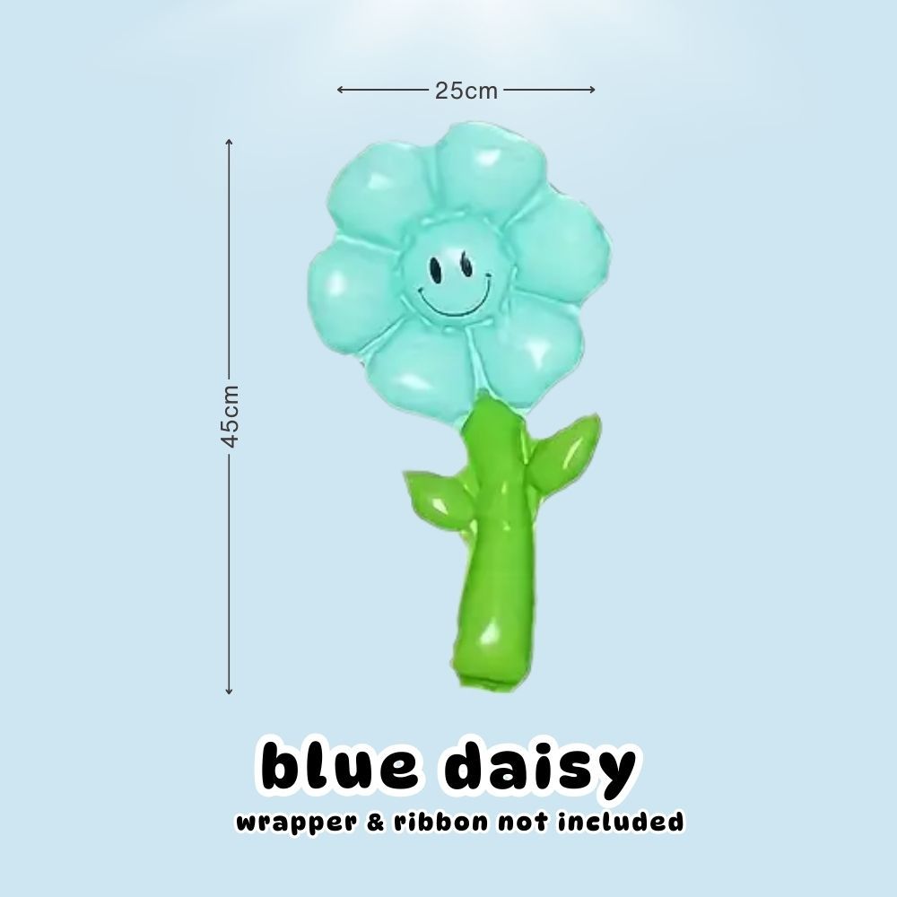 Flower Balloon Bouquet Teacher's Day Gift Daisy Heart Balloon Gift Corporate Door Gifts