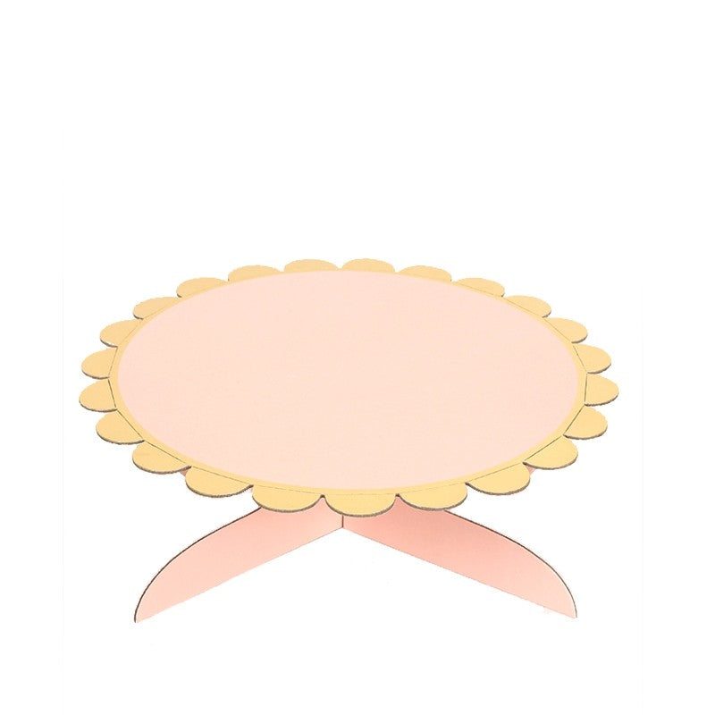 Disposable Paper Plate pastel Ice Cream Pastel Rainbow for Birthday Party