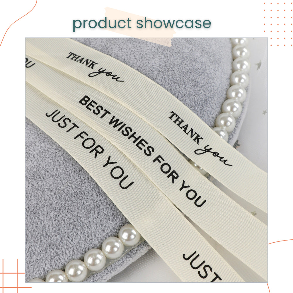 Thank you Gift ribbon for door gift wedding favors birthday goodie bag gift