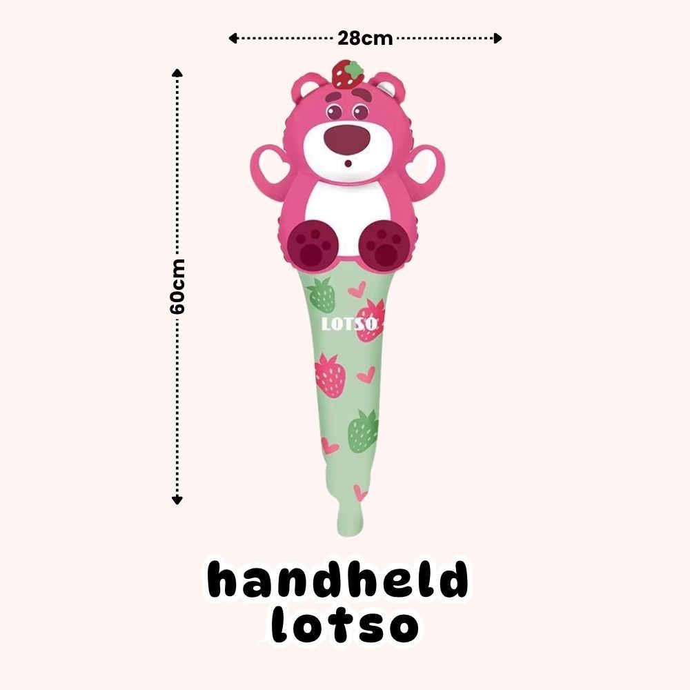 Handheld Balloon Headband Balloon Cartoon Cheering Stick Balloon Gift