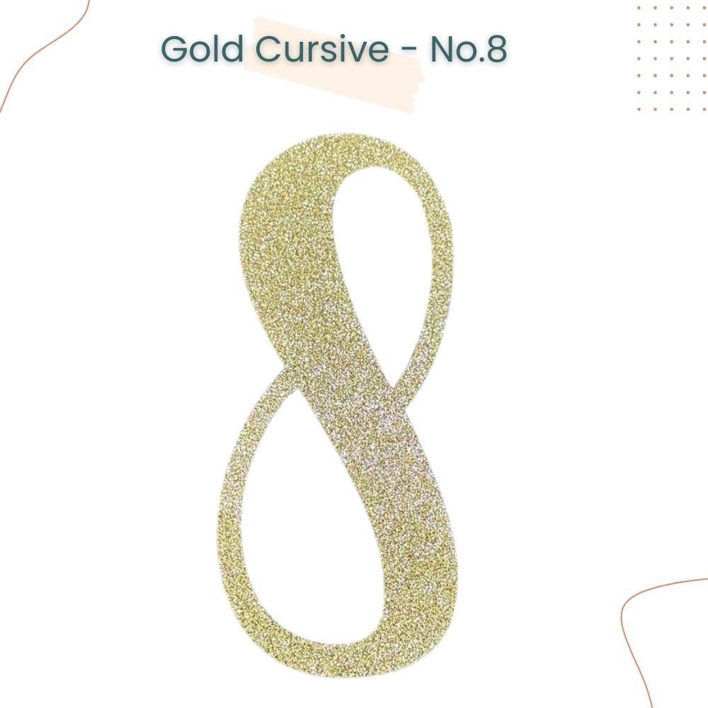 Happy Birthday Banner Custom Cursive Glitter Gold Script Font Banner