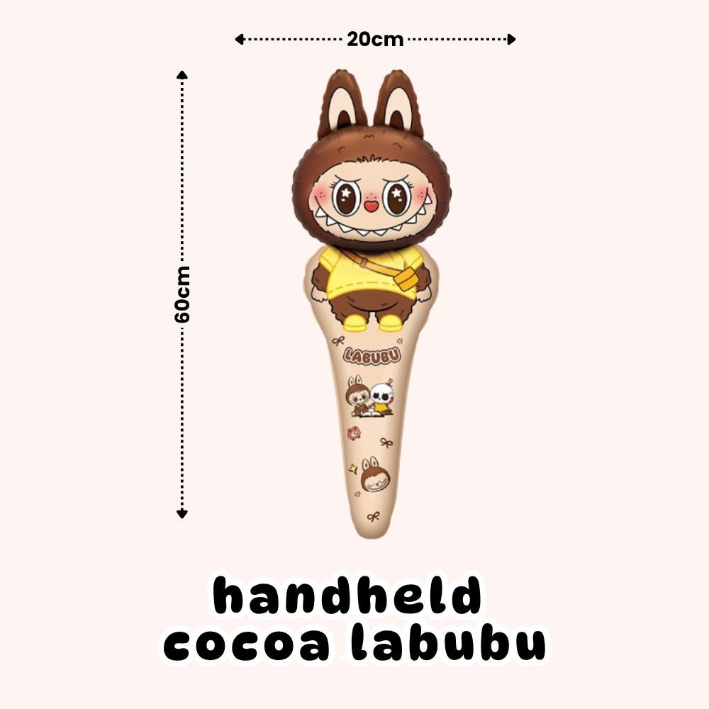 Handheld Balloon Headband Balloon Cartoon Cheering Stick Balloon Gift