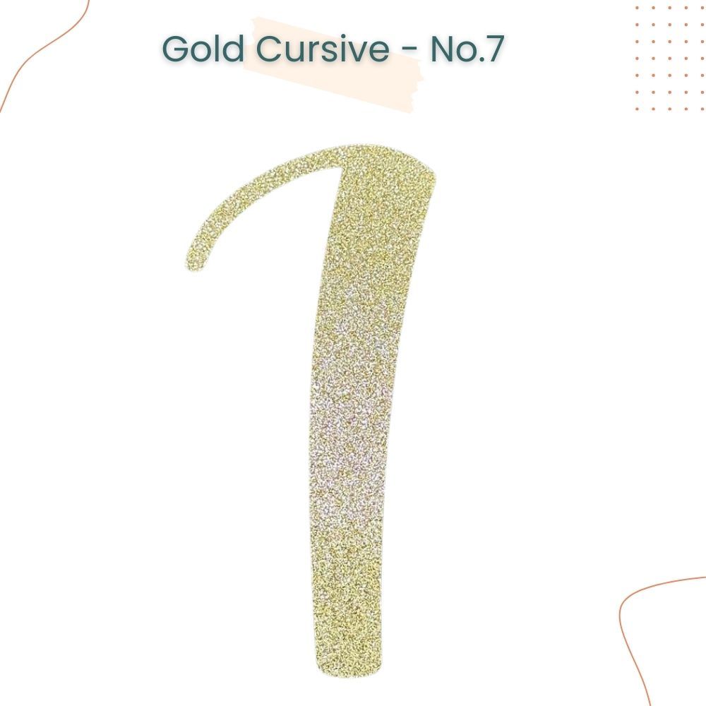 Happy Birthday Banner Custom Cursive Glitter Gold Script Font Banner