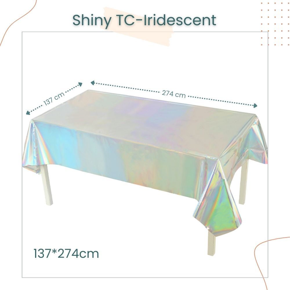Disposable waterproof table cover table cloth for birthday party wedding events