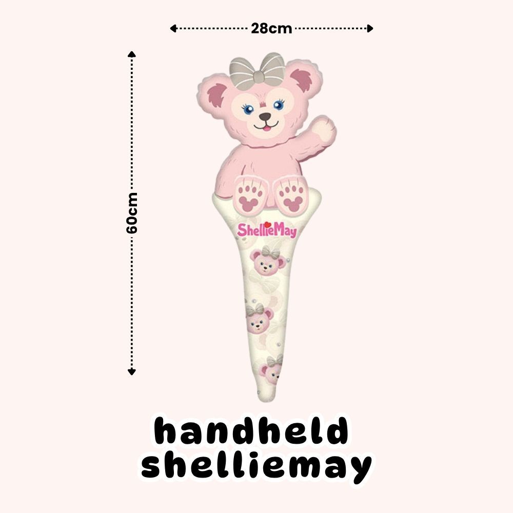 Handheld Balloon Headband Balloon Cartoon Cheering Stick Balloon Gift