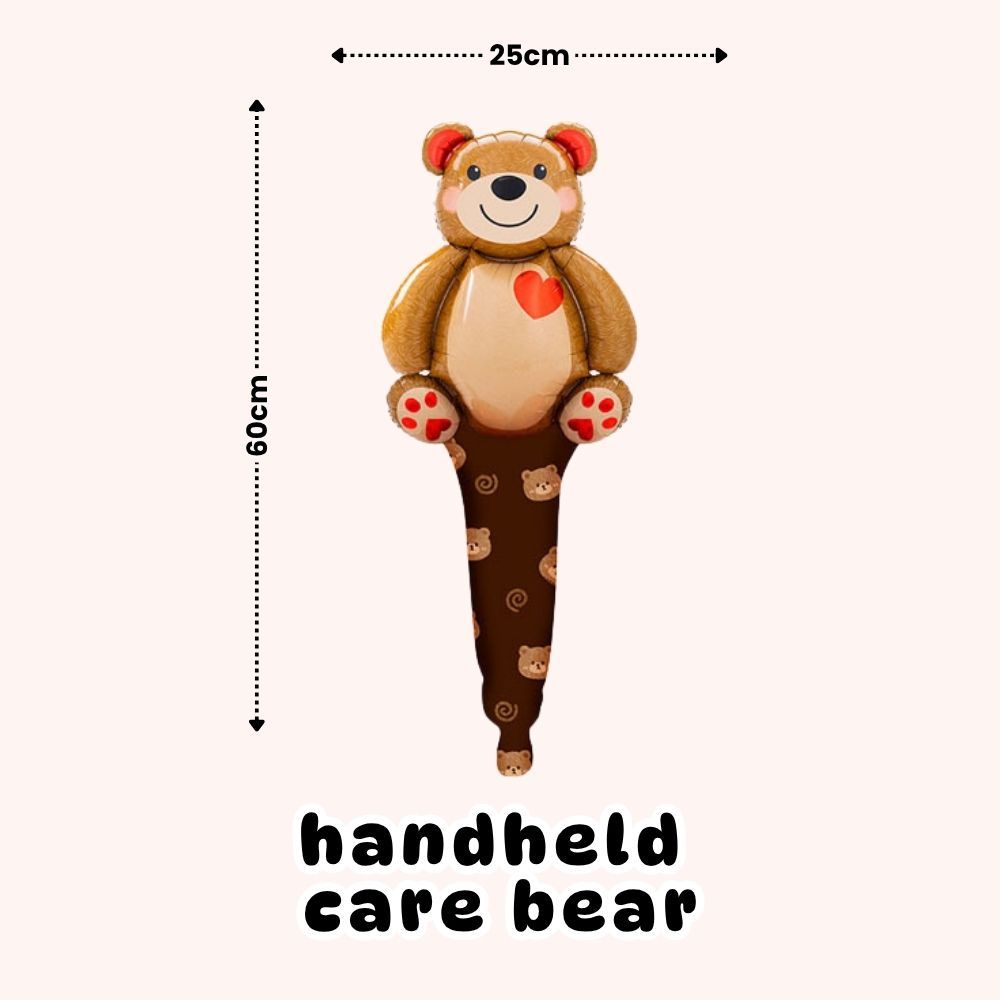 Handheld Balloon Headband Balloon Cartoon Cheering Stick Balloon Gift