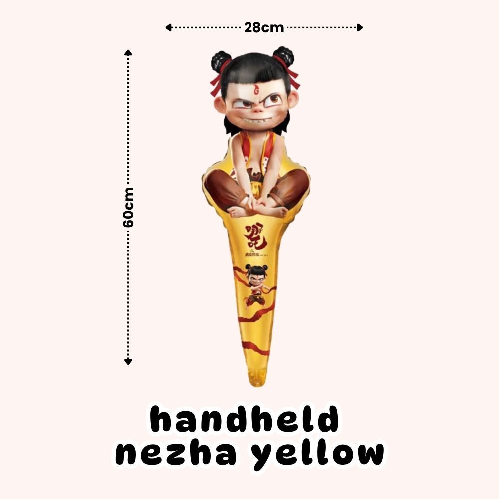 Handheld Balloon Headband Balloon Cartoon Cheering Stick Balloon Gift