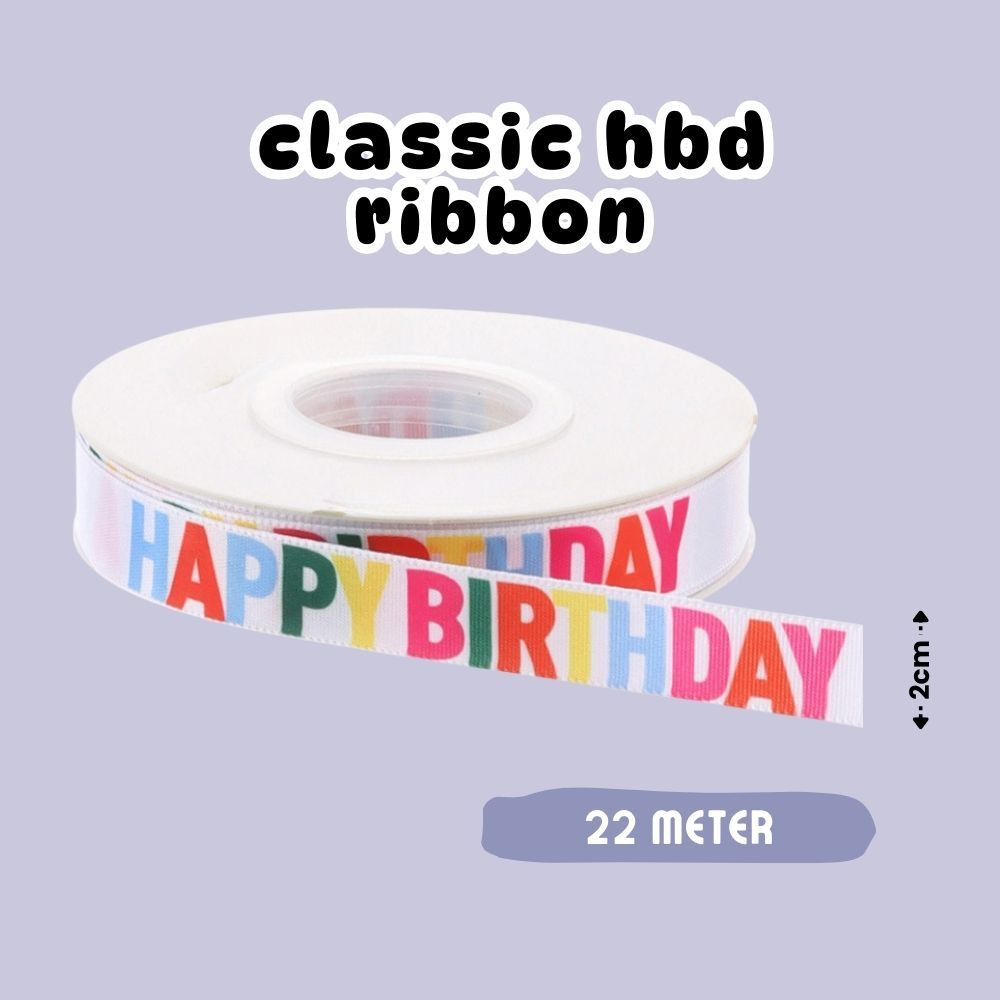 22m Gift Wrapping Ribbon