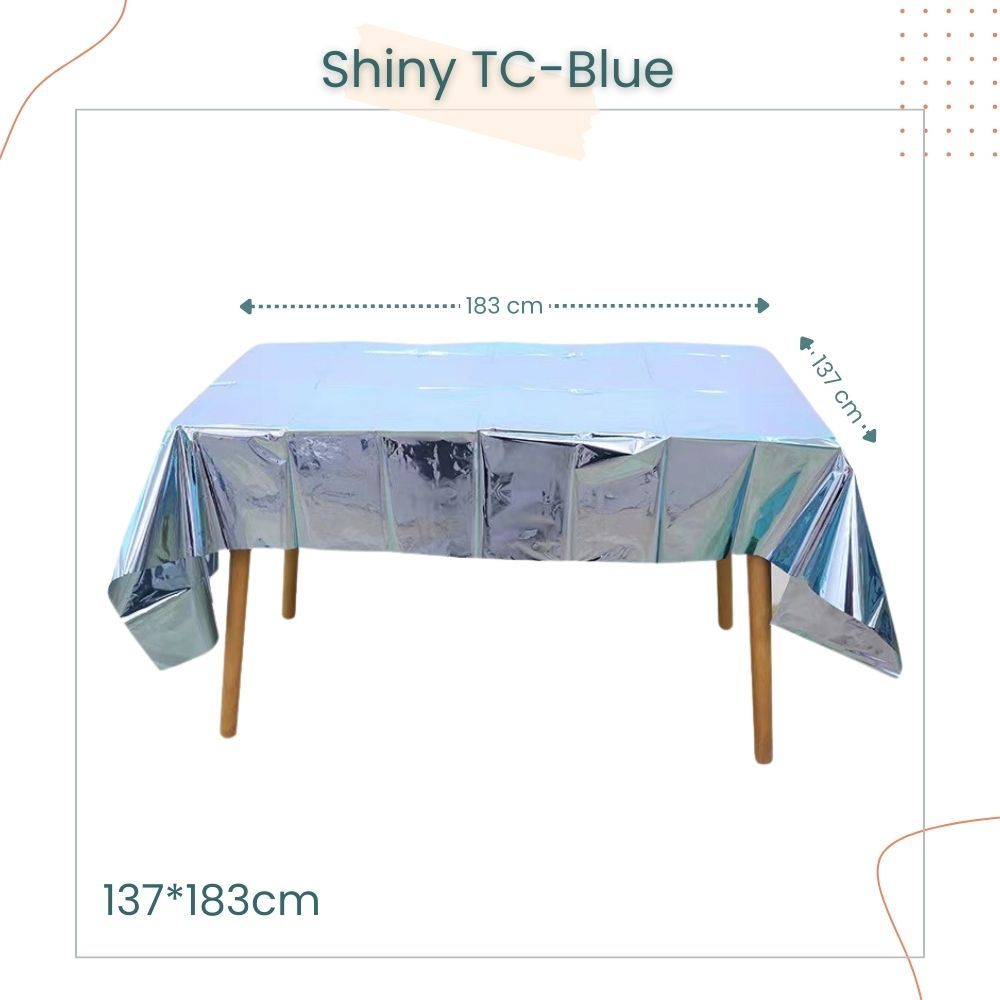 Disposable waterproof table cover table cloth for birthday party wedding events