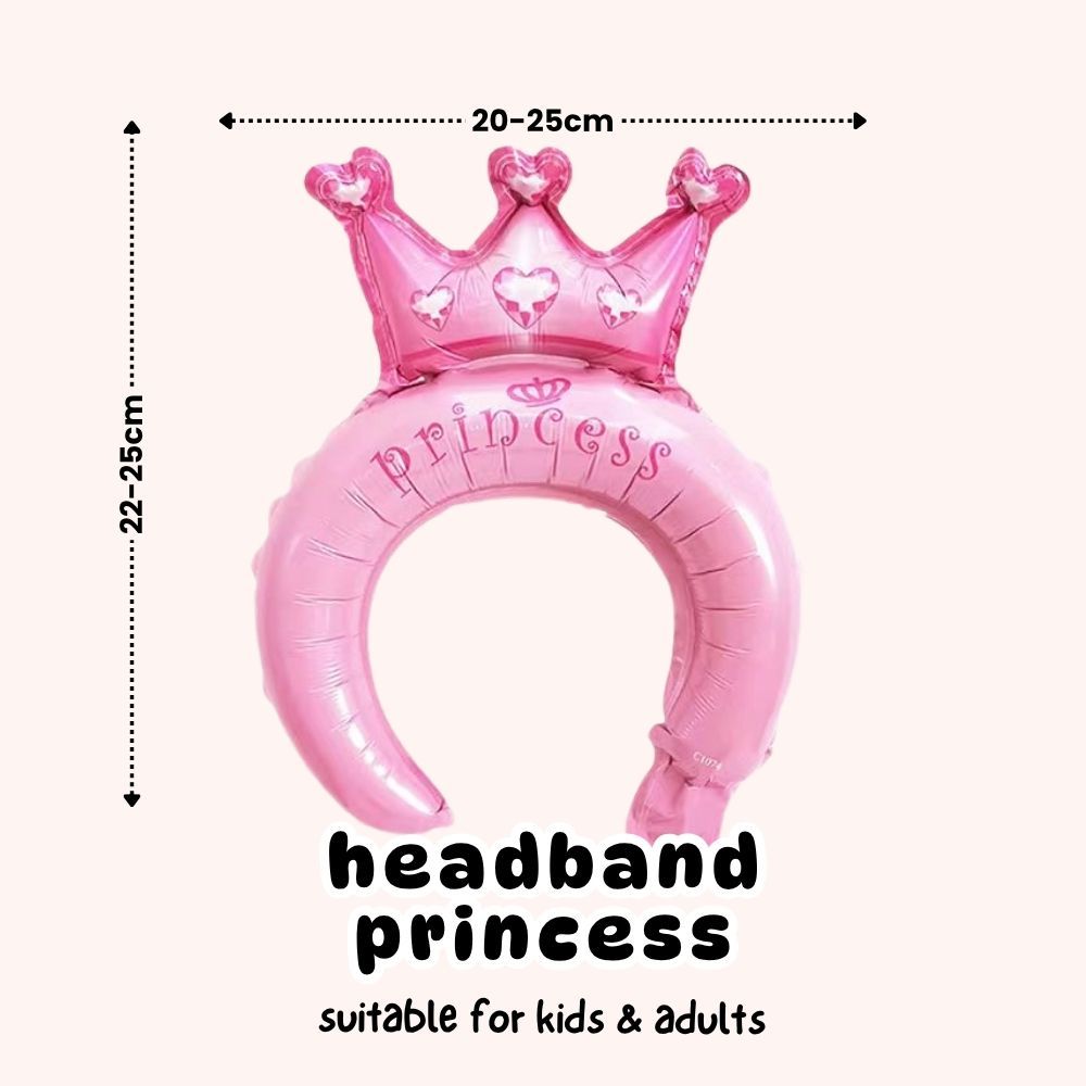 Handheld Balloon Headband Balloon Cartoon Cheering Stick Balloon Gift