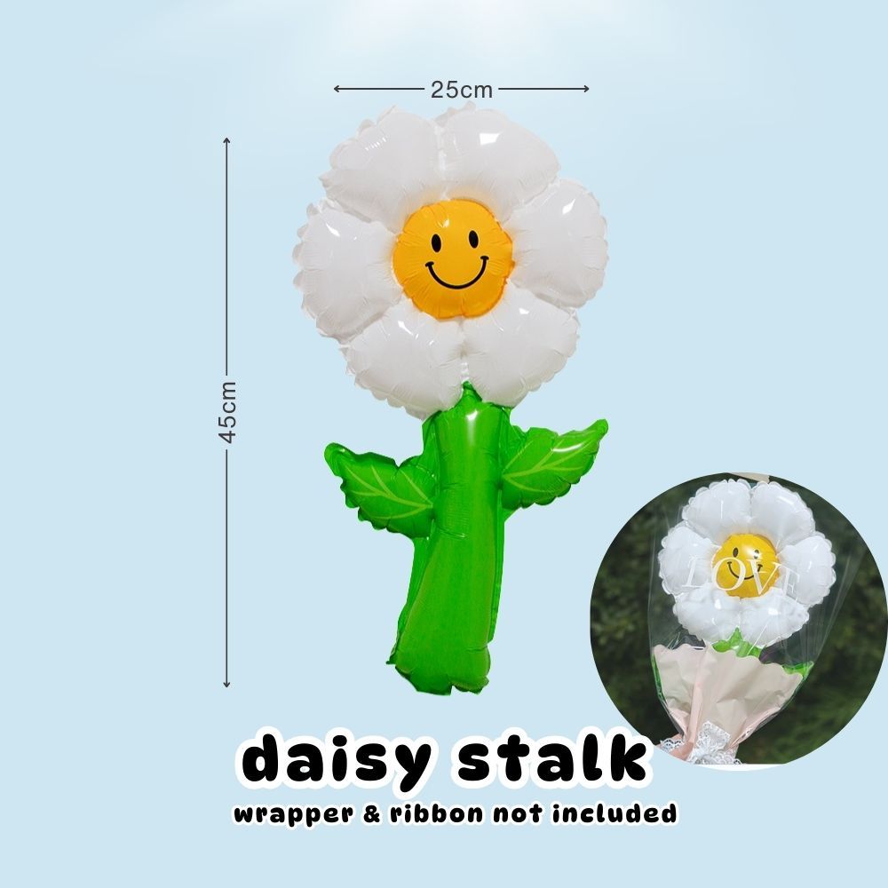 Flower Balloon Bouquet Teacher's Day Gift Daisy Heart Balloon Gift Corporate Door Gifts