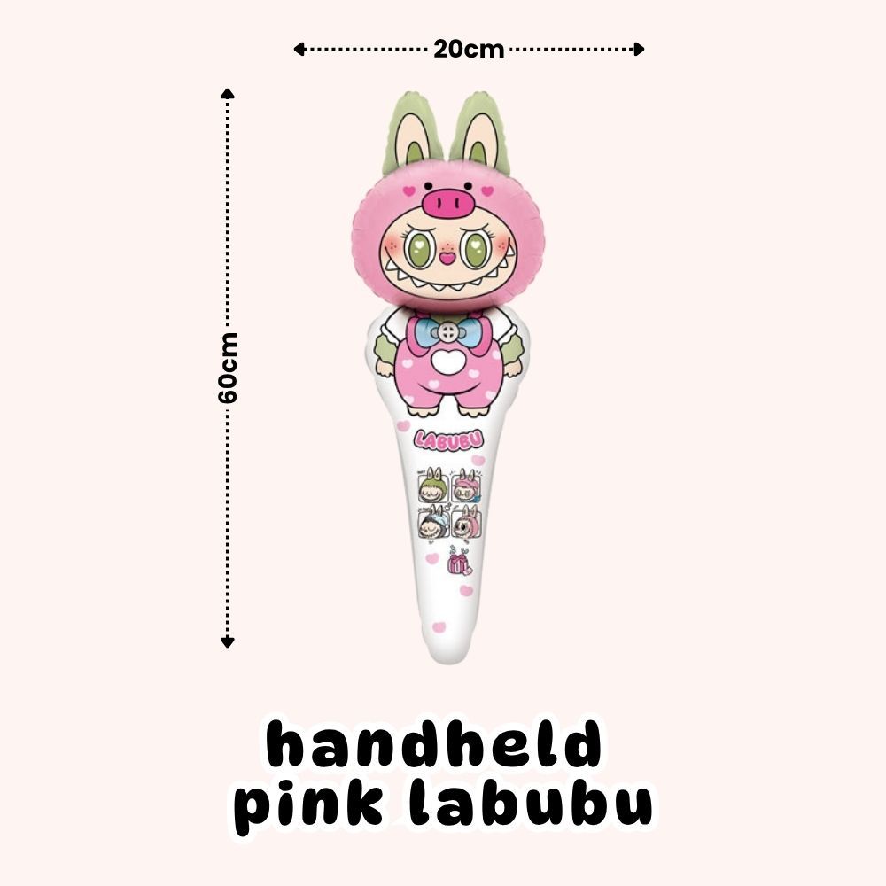 Handheld Balloon Headband Balloon Cartoon Cheering Stick Balloon Gift