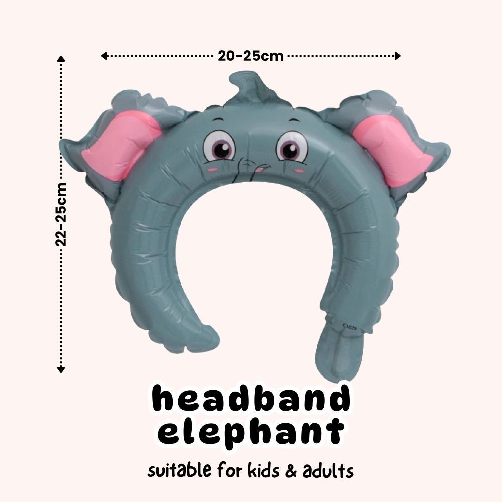 Handheld Balloon Headband Balloon Cartoon Cheering Stick Balloon Gift