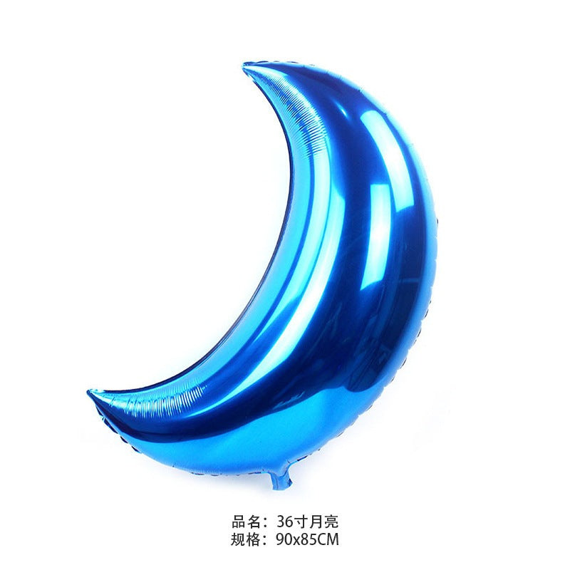 Individual Helium Inflated Heart Balloon Star Balloon