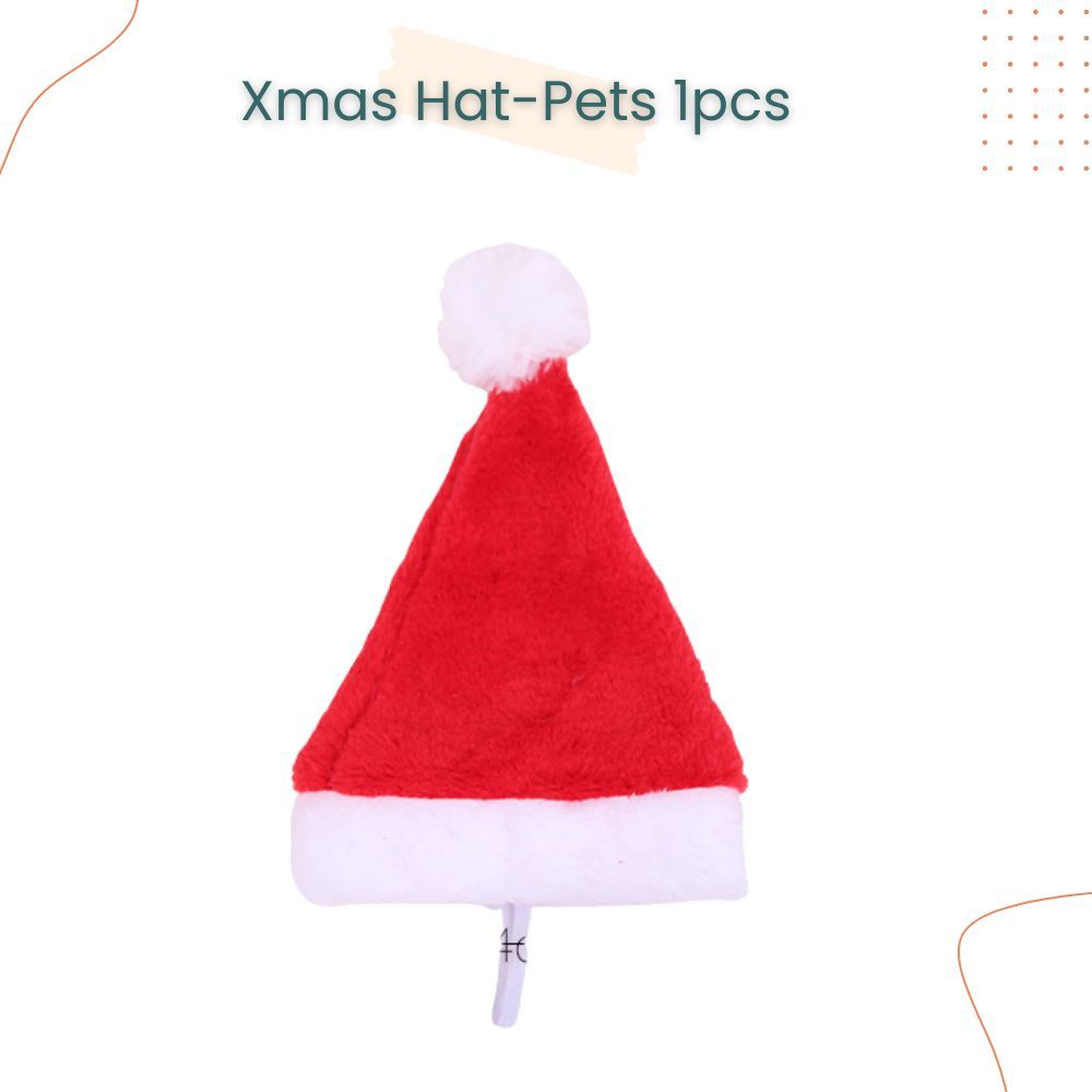 Christmas Hat Xmas Santa Hat for Unisex Adults Child Pets for Christmas Party Accessories New Year Festival