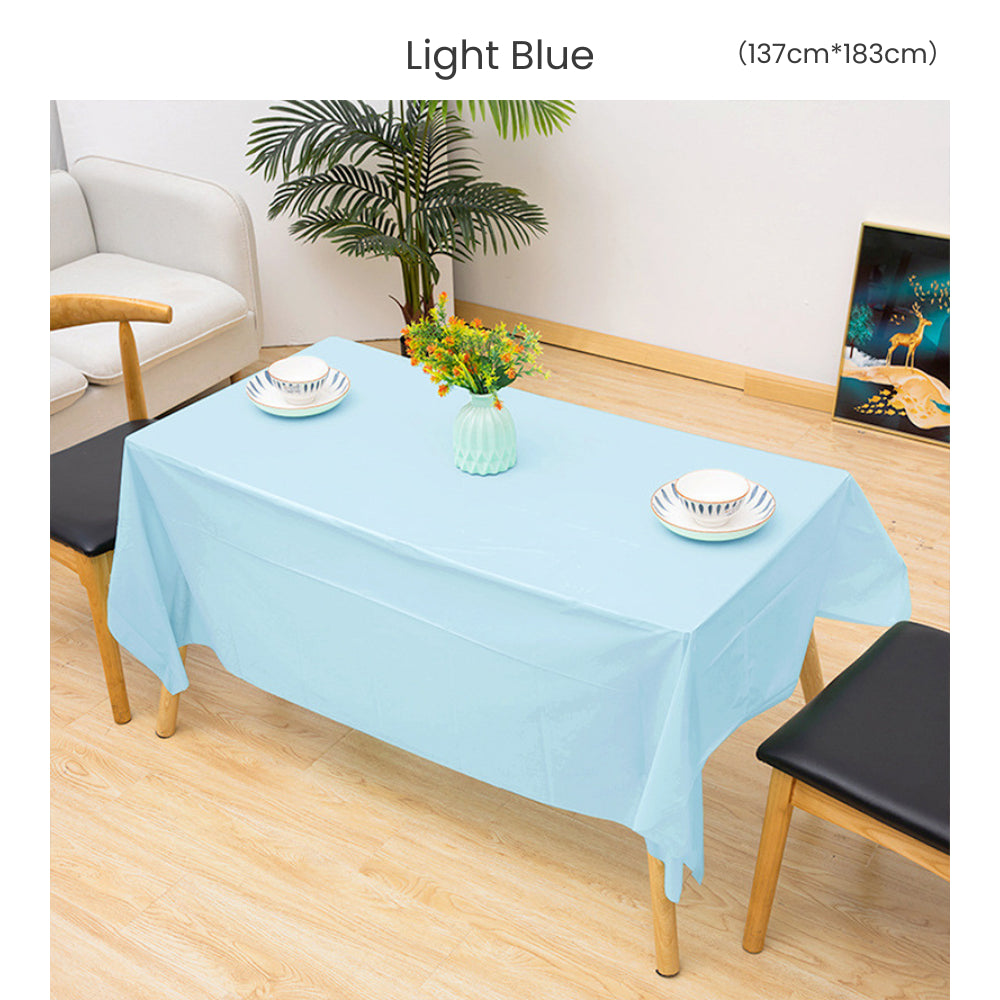 Disposable waterproof table cover table cloth for birthday party wedding events