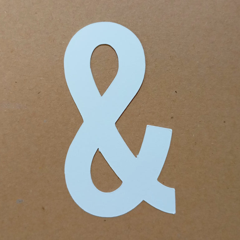 DIY Brown Linen banner customise happy birthday banner