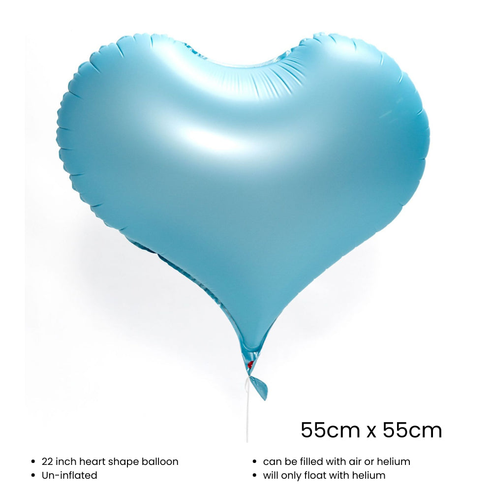 22 inch Heart Shape Foil Balloon