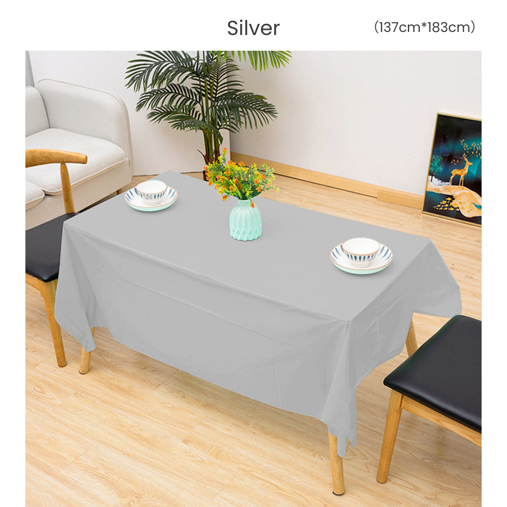 Disposable waterproof table cover table cloth for birthday party wedding events