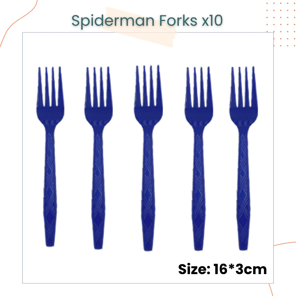 Spiderman Theme Disposable Tableware Plates Cups Cutlery Banner Balloon for Birthday Party