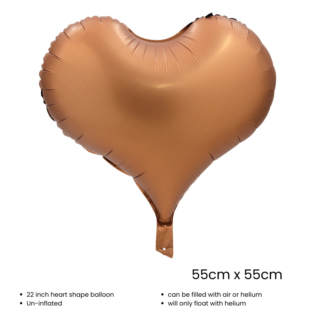 22 inch Heart Shape Foil Balloon