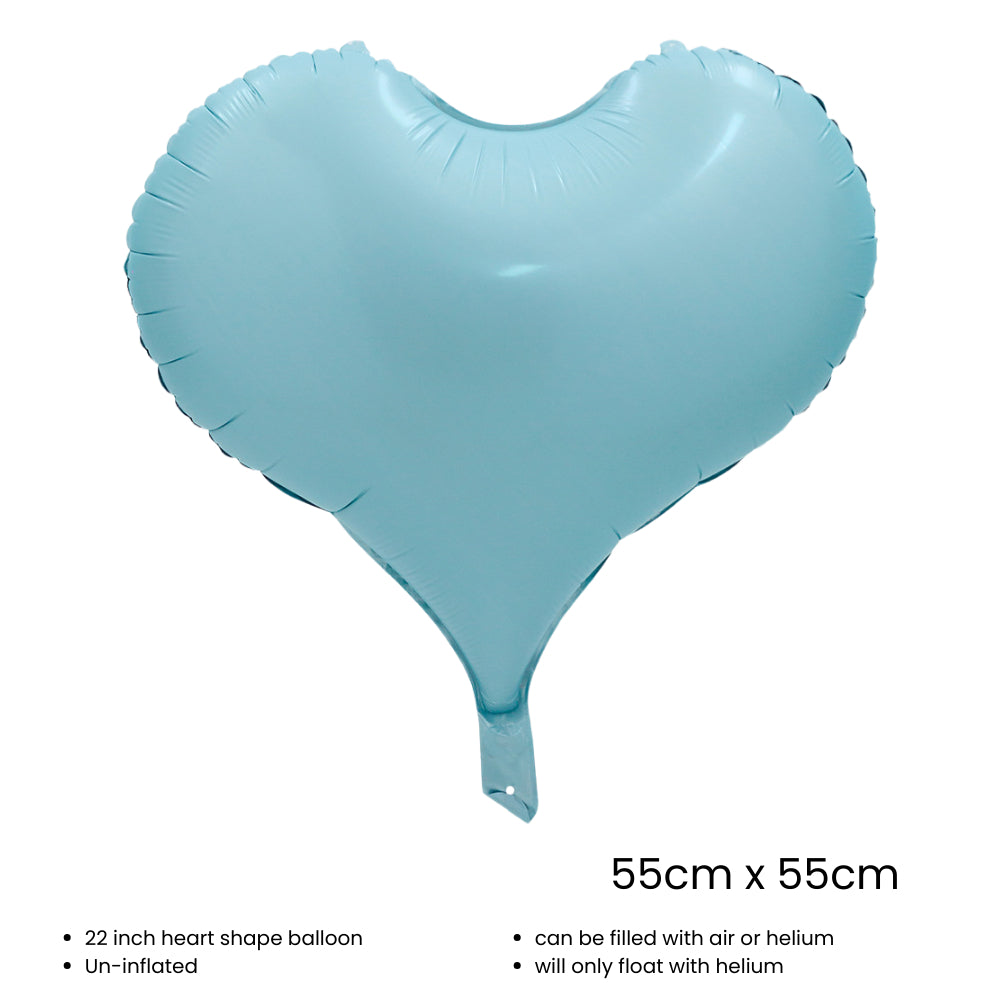 22 inch Heart Shape Foil Balloon