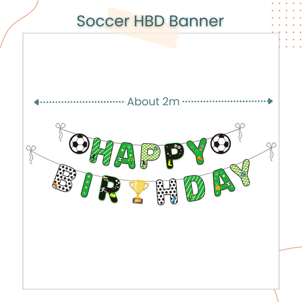 FIFA World Cup Decoration Football Soccer Theme Birthday Party Decoration