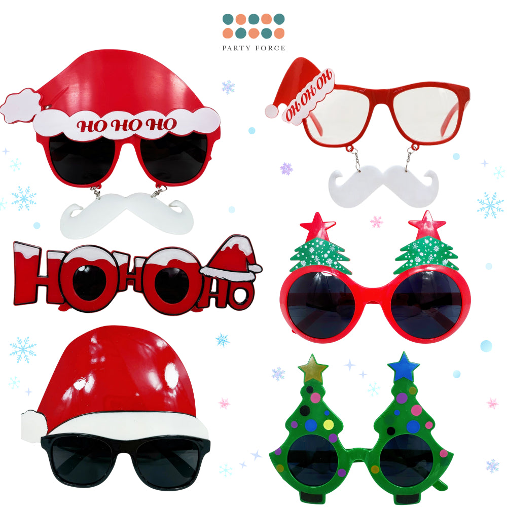 Christmas Party Decorative Glasses for Christmas Accessories