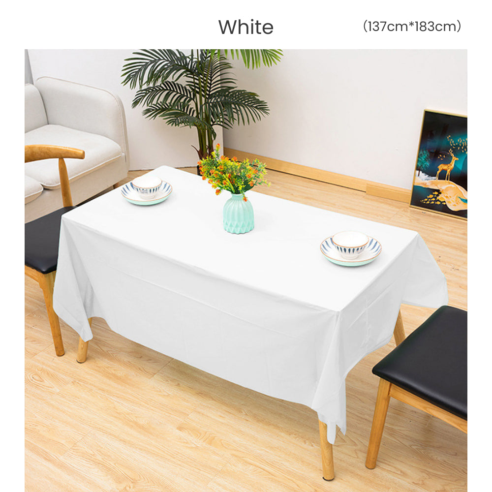 Disposable waterproof table cover table cloth for birthday party wedding events