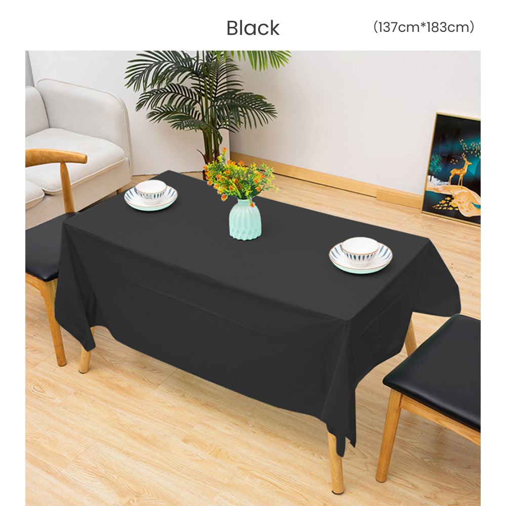 Disposable waterproof table cover table cloth for birthday party wedding events