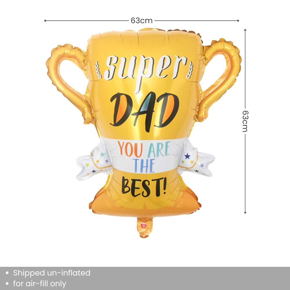 Happy father's day foil balloon for party decoration