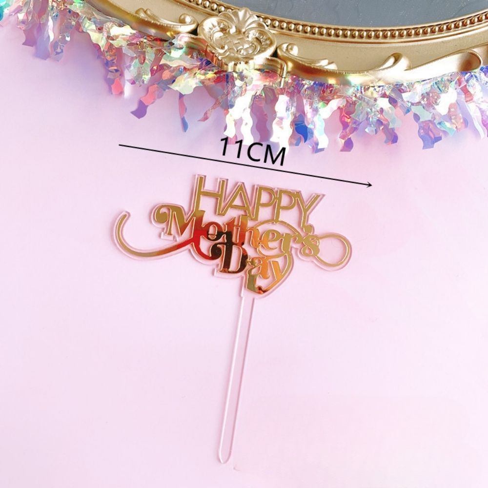 Happy Mother's day banner gift flower and decoration