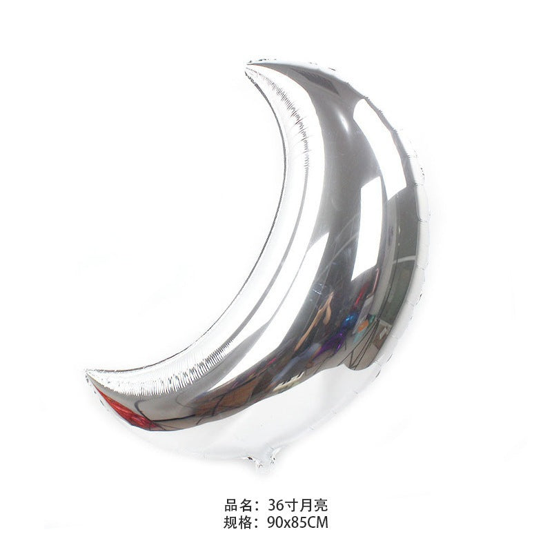 Individual Helium Inflated Heart Balloon Star Balloon