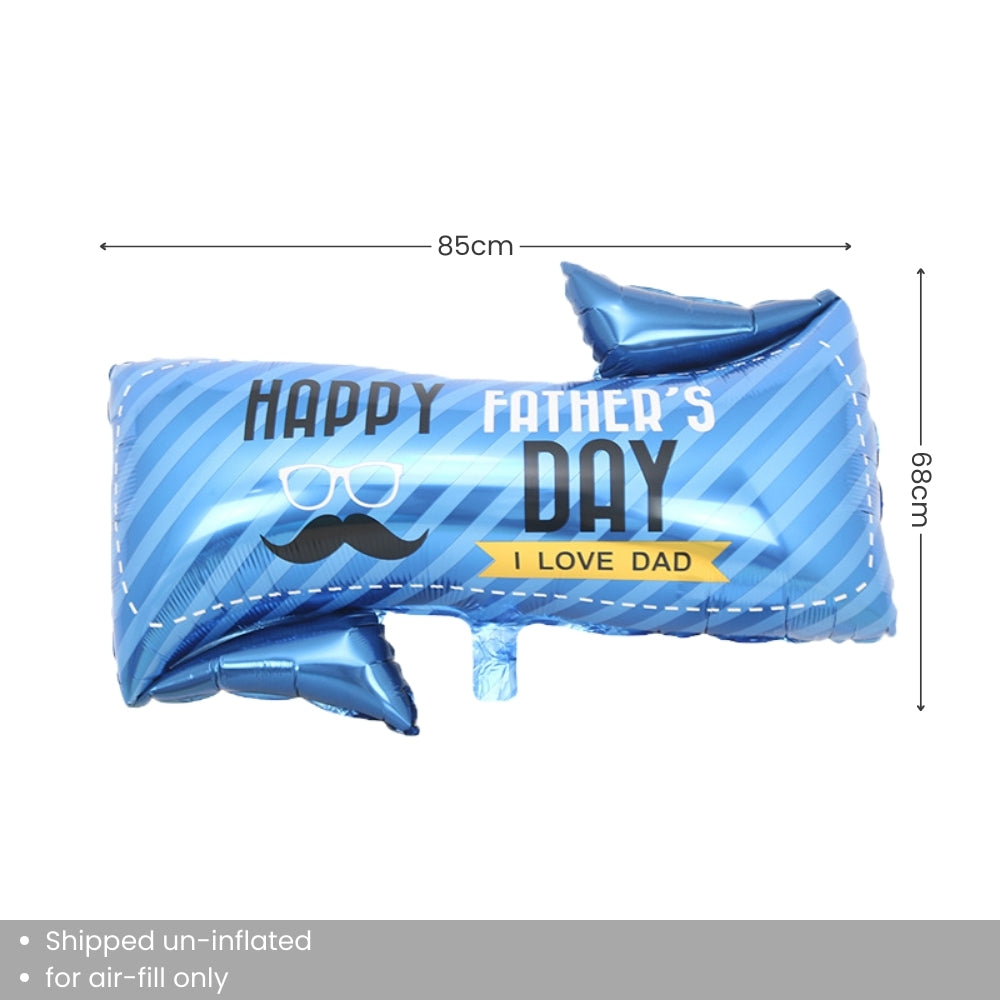 Happy father's day foil balloon for party decoration