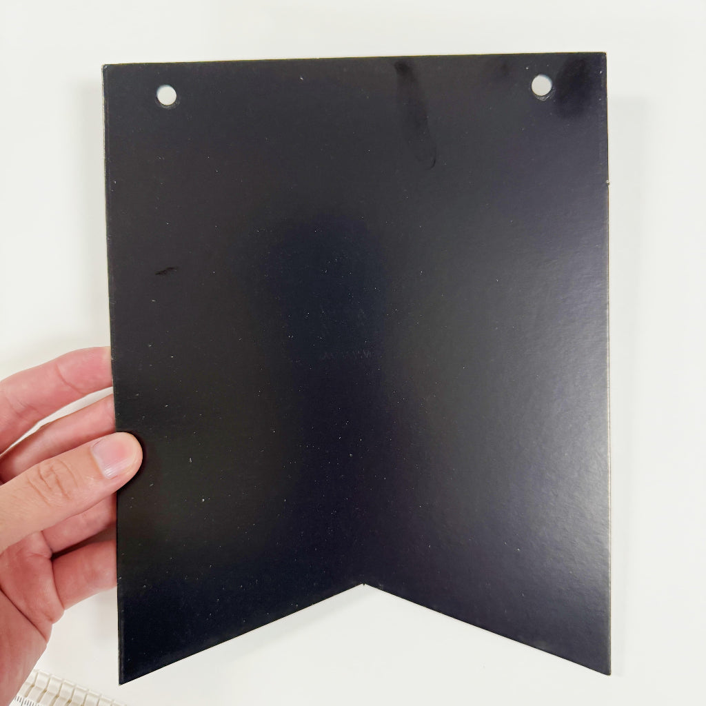 Happy Birthday Banner Black DIY Customised Banner for party wedding event decoration