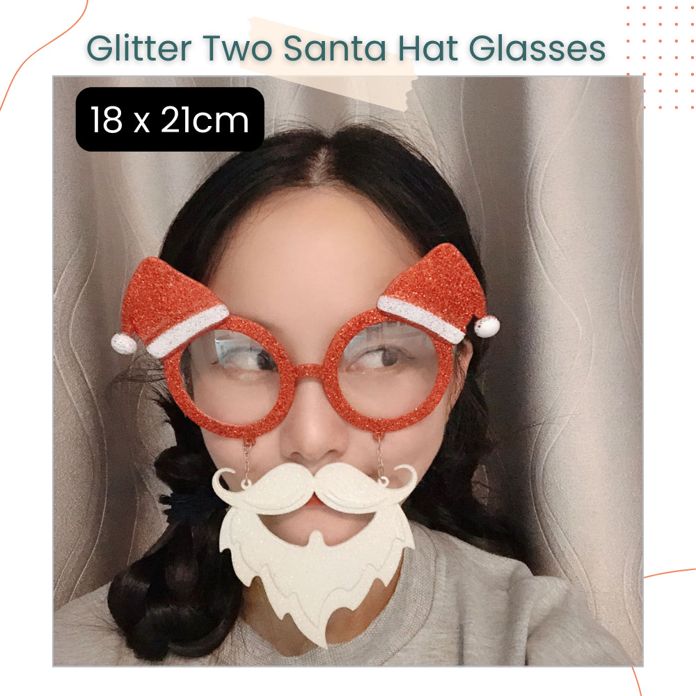 Christmas Party Decorative Glasses for Christmas Accessories