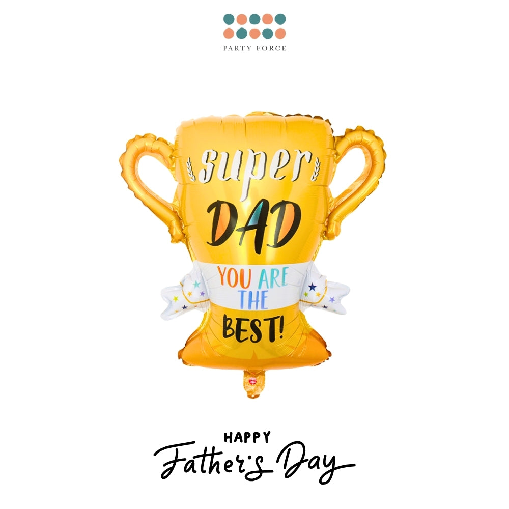 Happy father's day foil balloon for party decoration