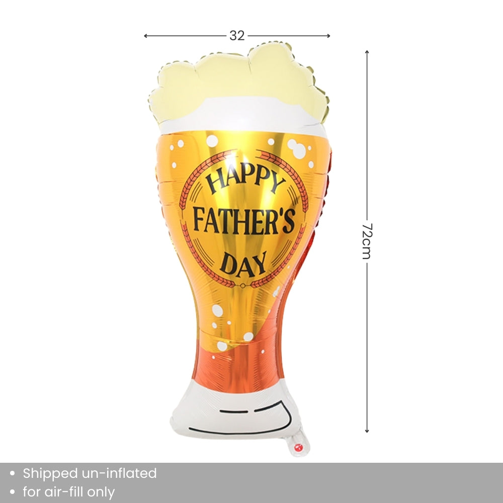 Happy father's day foil balloon for party decoration