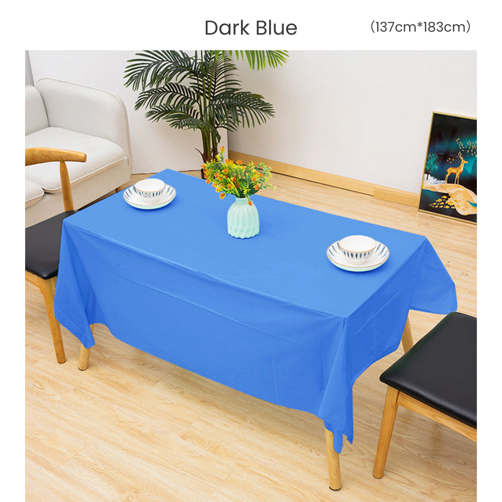 Disposable waterproof table cover table cloth for birthday party wedding events
